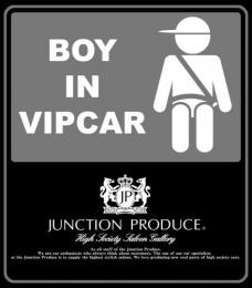 BOY IN VIPCAR